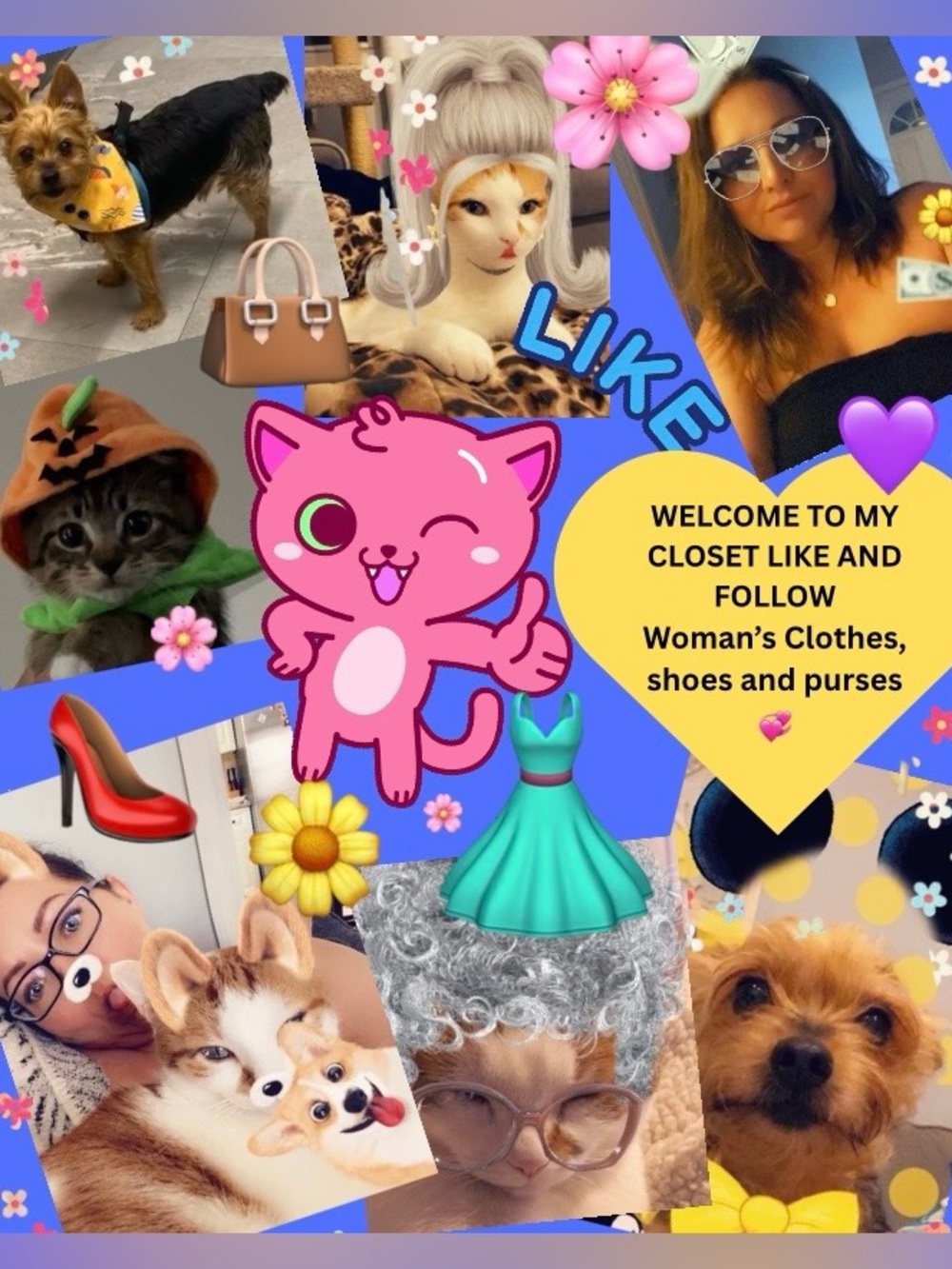 WELCOME TO MY CLOSET 💜🩷❤️LIKE🩷SHARE💜SHOP❤️FOLLOW💛